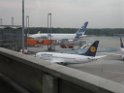 Warten auf den Airbus 380 Koeln Bonn P395